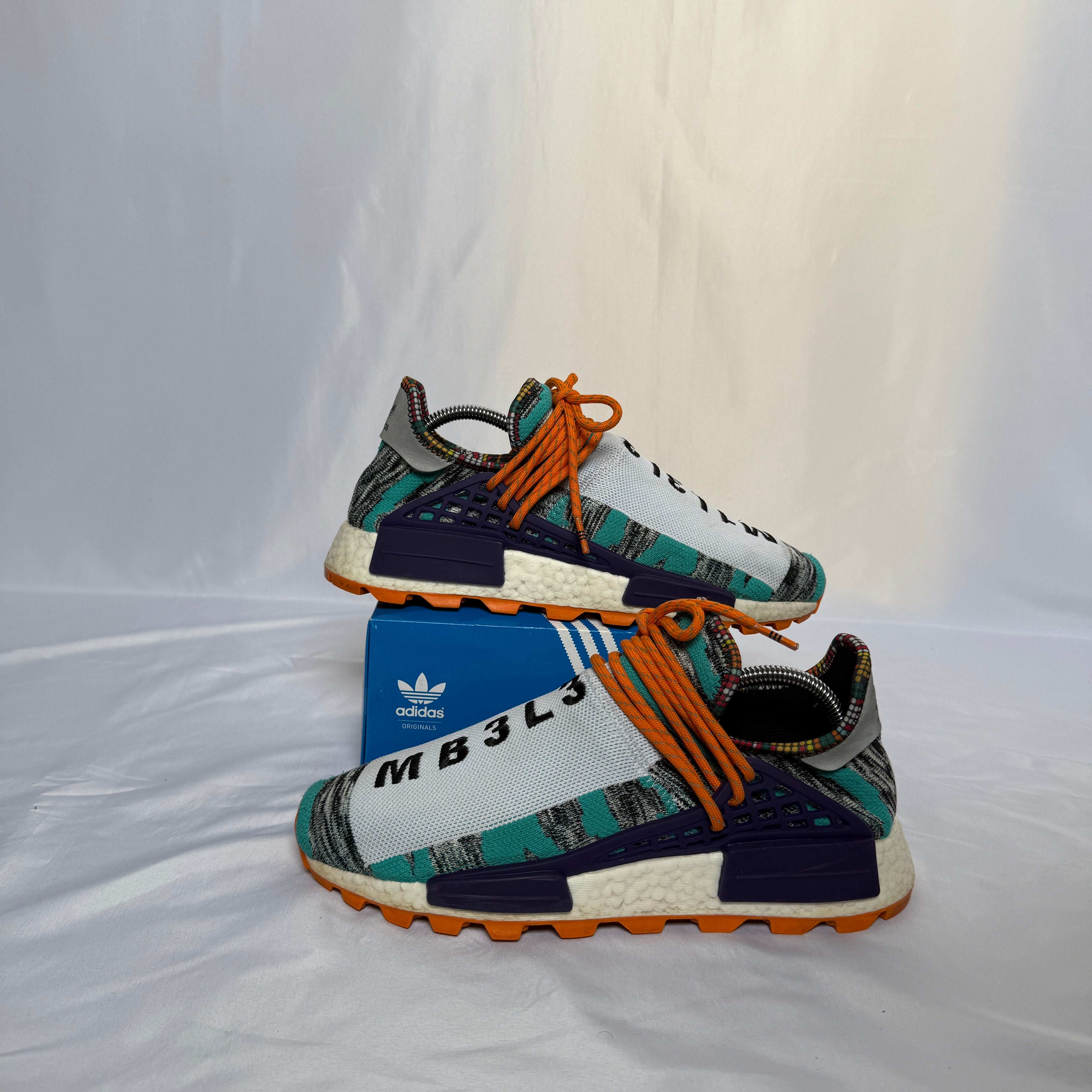 Adidas PW Human Race NMD TR Pharrell Williams „Afro Pack – M1L3L3“ – Größe 42 (US 8)