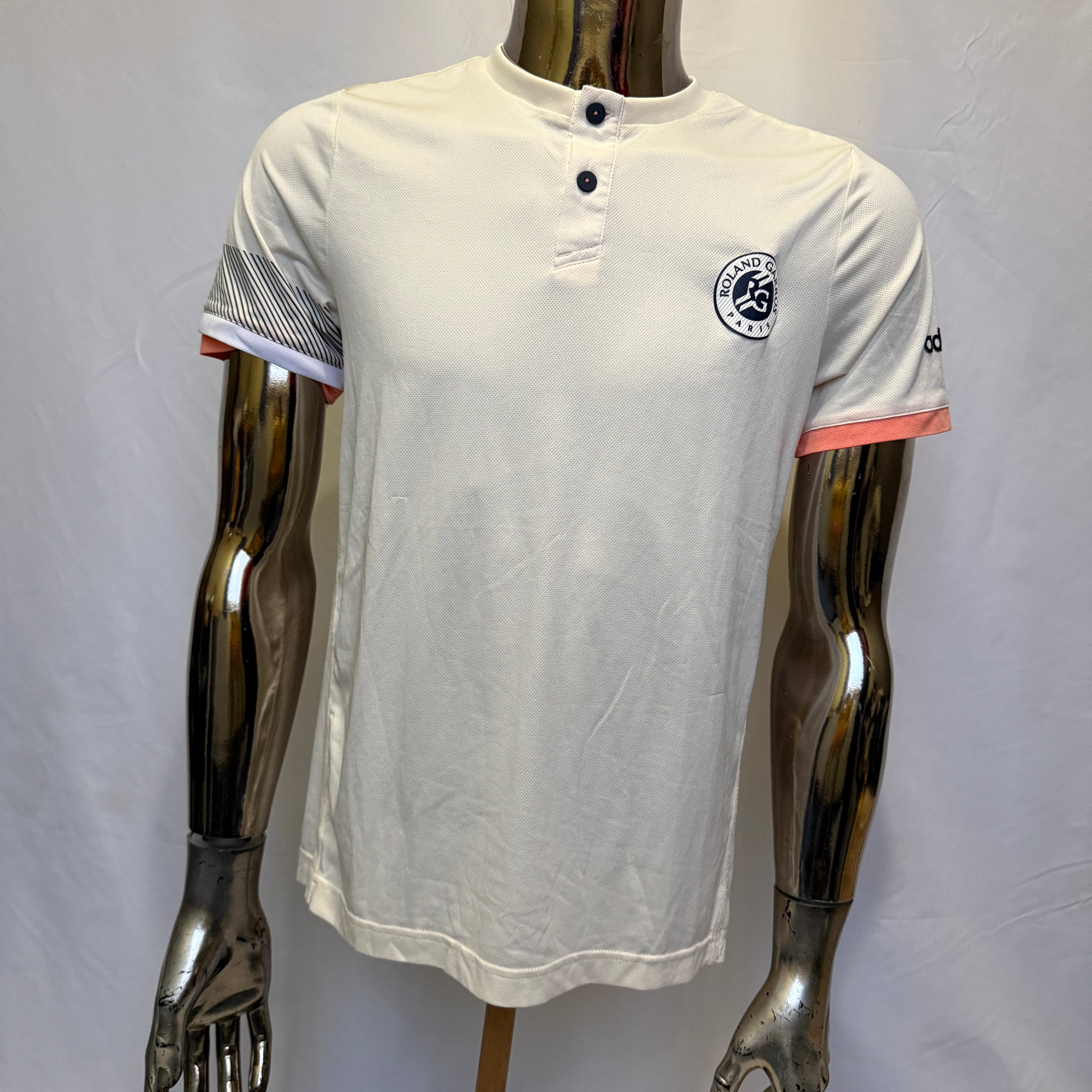 adidas x Roland Garros Tennis Polo / Shirt – Gr. M