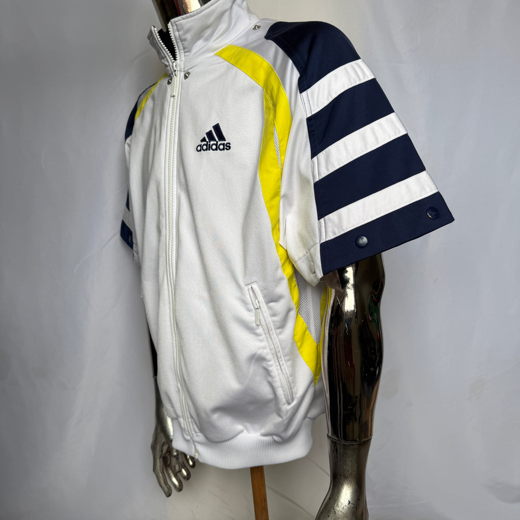 adidas 90er Vintage (Y2K) Track Jacket / Jacke - abnehmbare Ärmel - Größe L