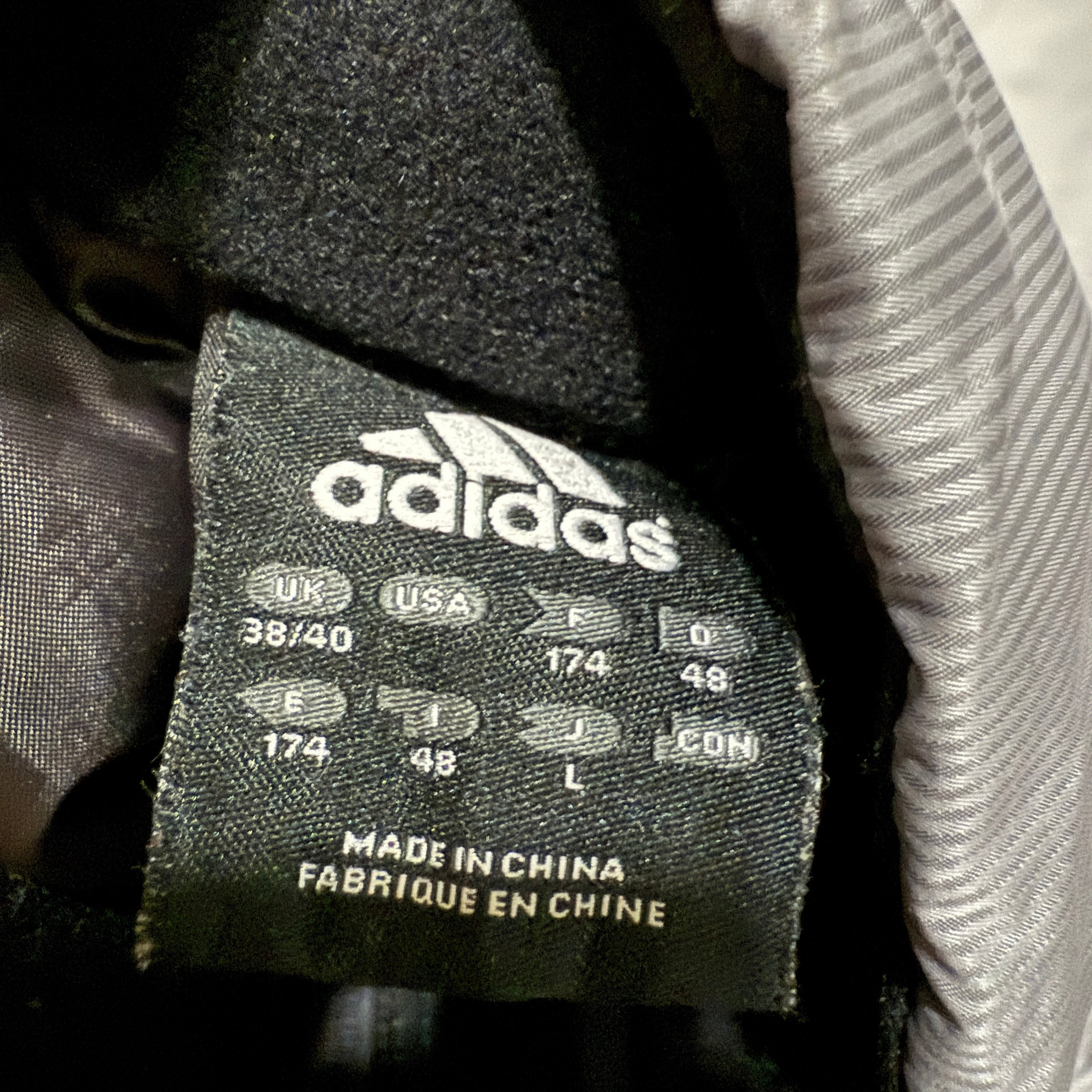 Adidas Jacke (Winterjacke) – frühe 00er Jahre Vintage - Größe M