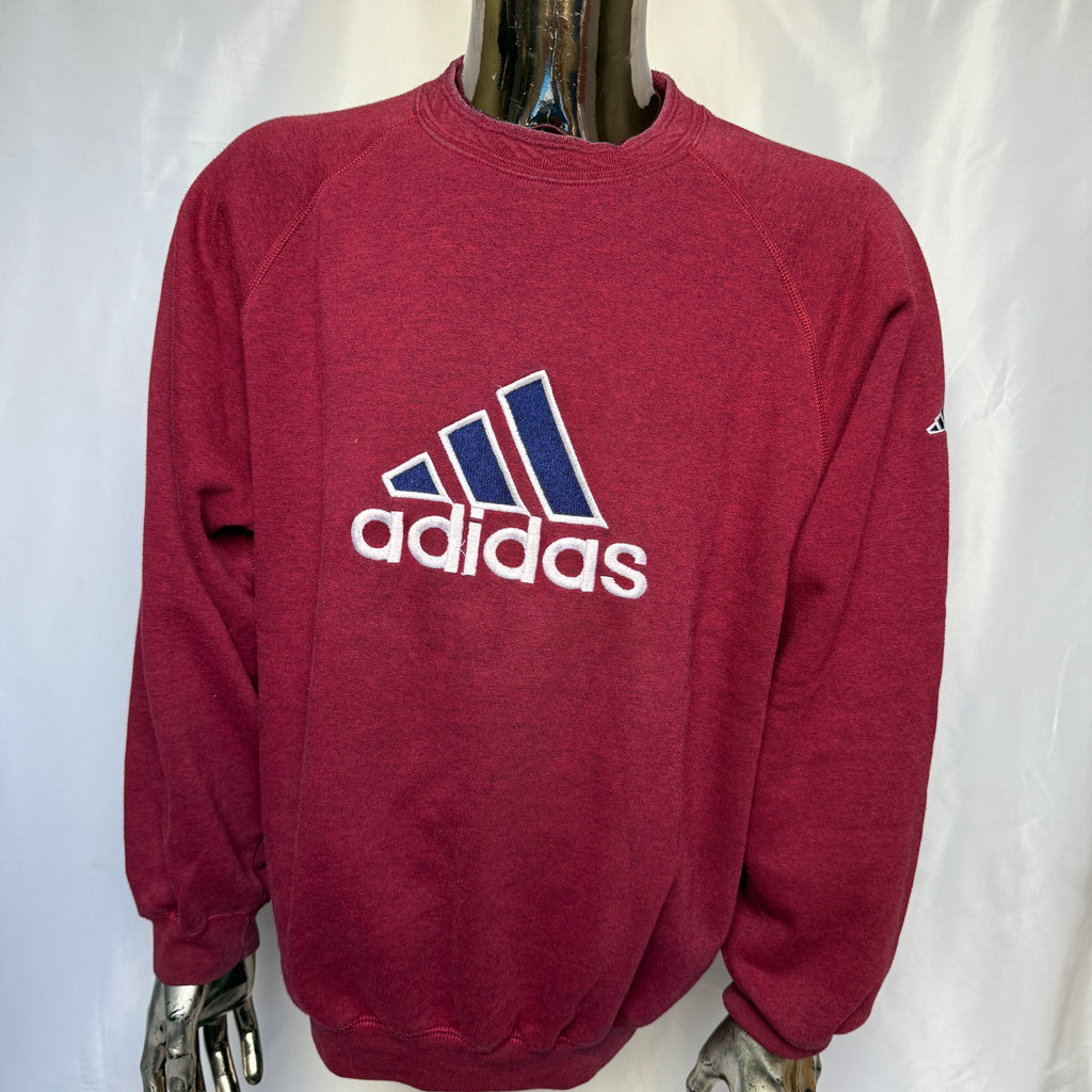 Adidas Sweatshirt / Pullover – späte 90er / frühe 00er Jahre Vintage - Größe L
