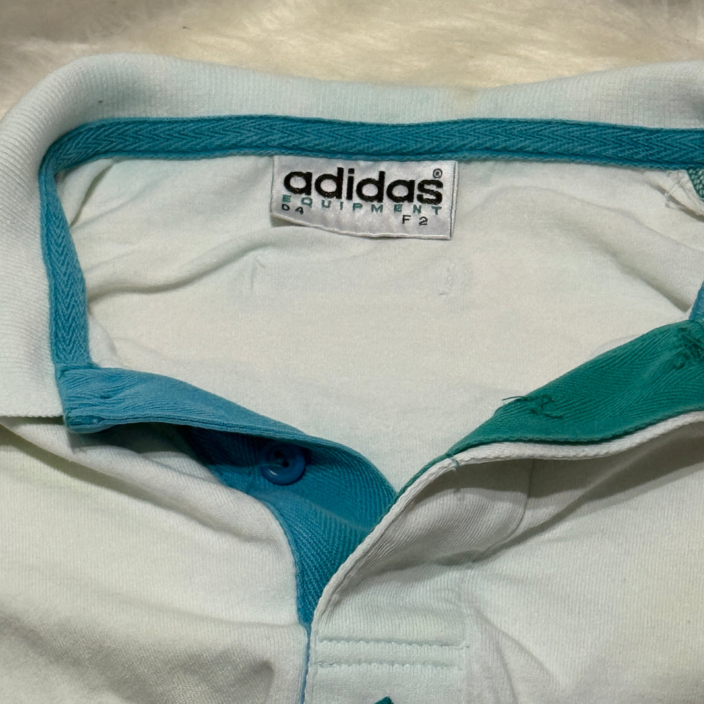 Adidas Equipment Poloshirt Polohemd - 90er Vintage - Größe M