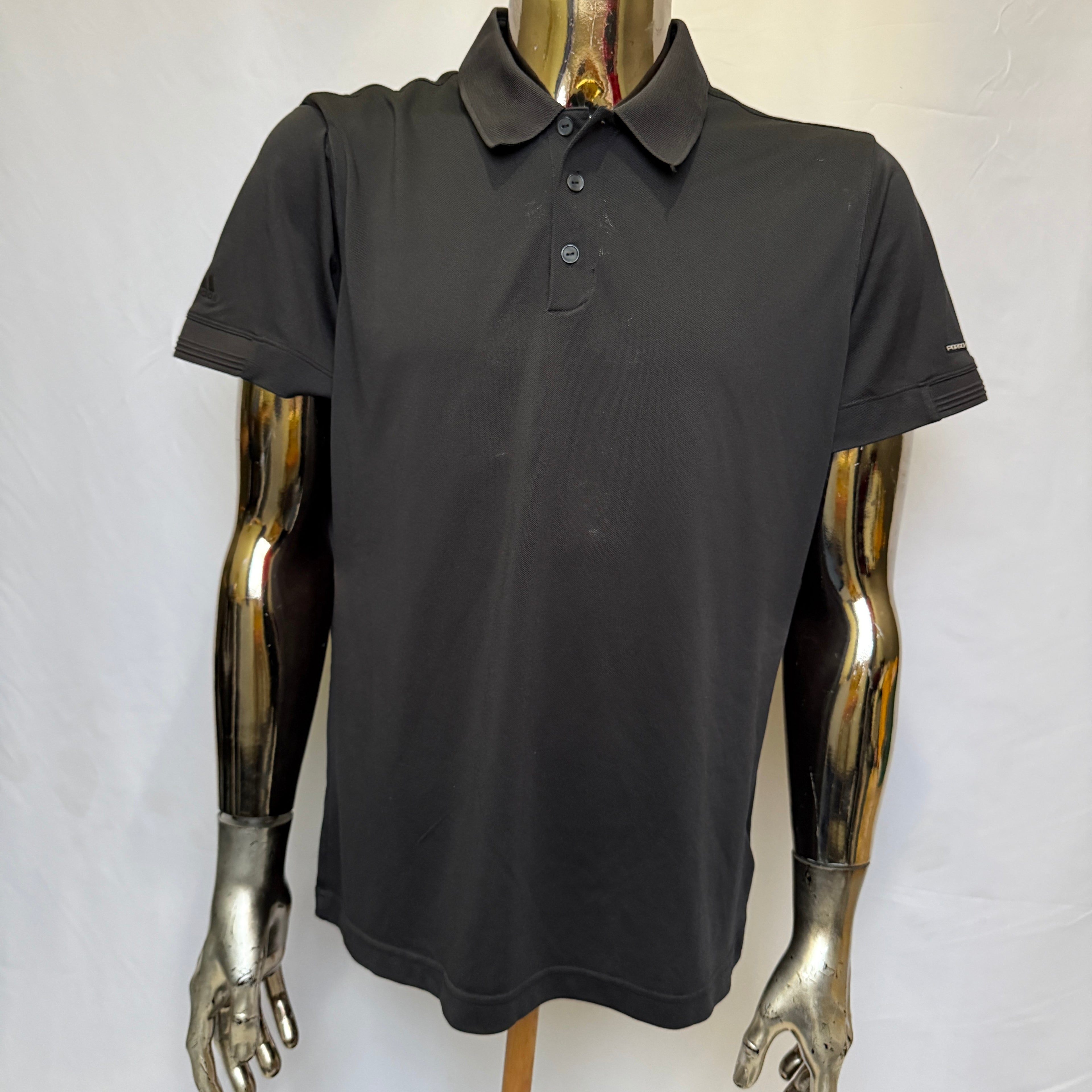adidas x Porsche Design Sport Polo Shirt / Polohemd – Gr. L
