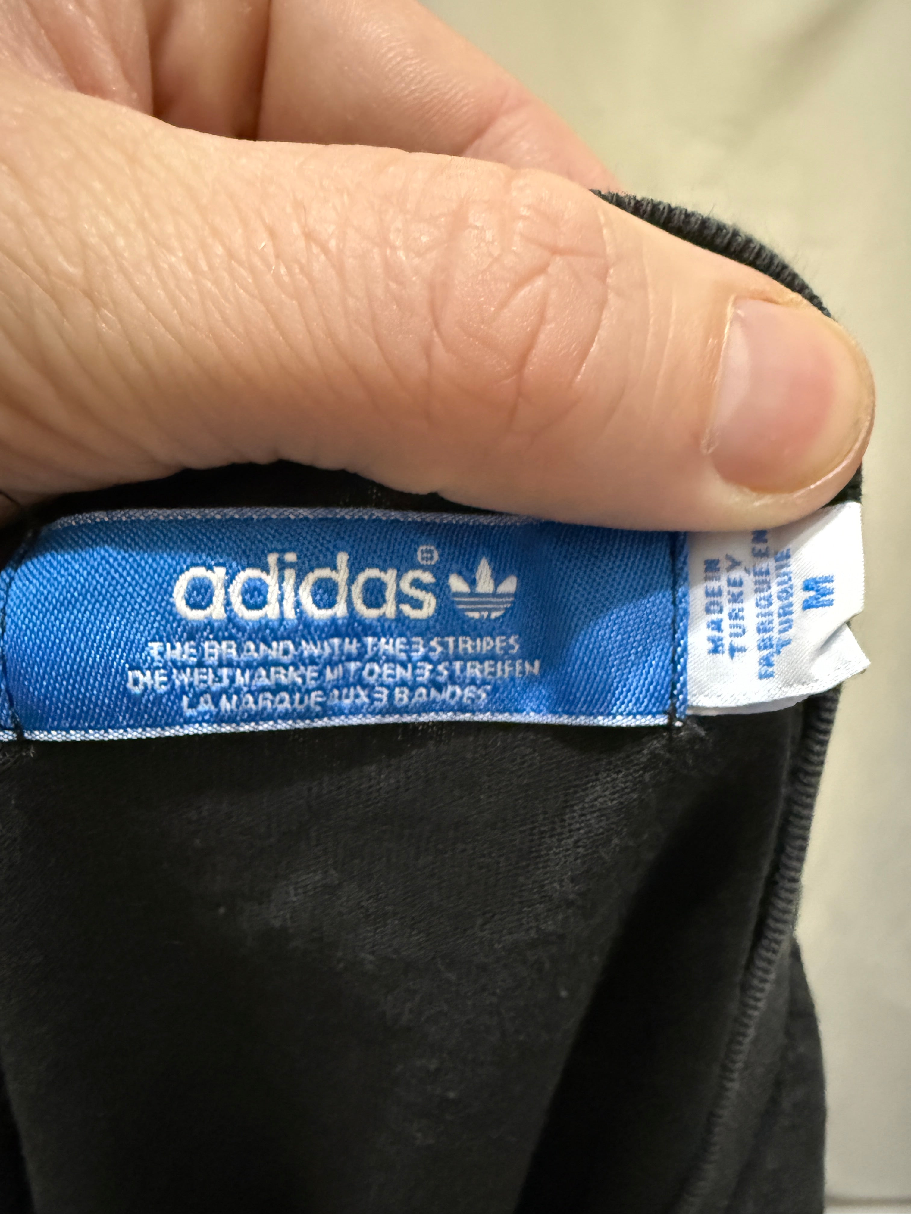 Adidas Originals “Mosaic Trefoil” T-Shirt / Shirt – Retro - Größe M