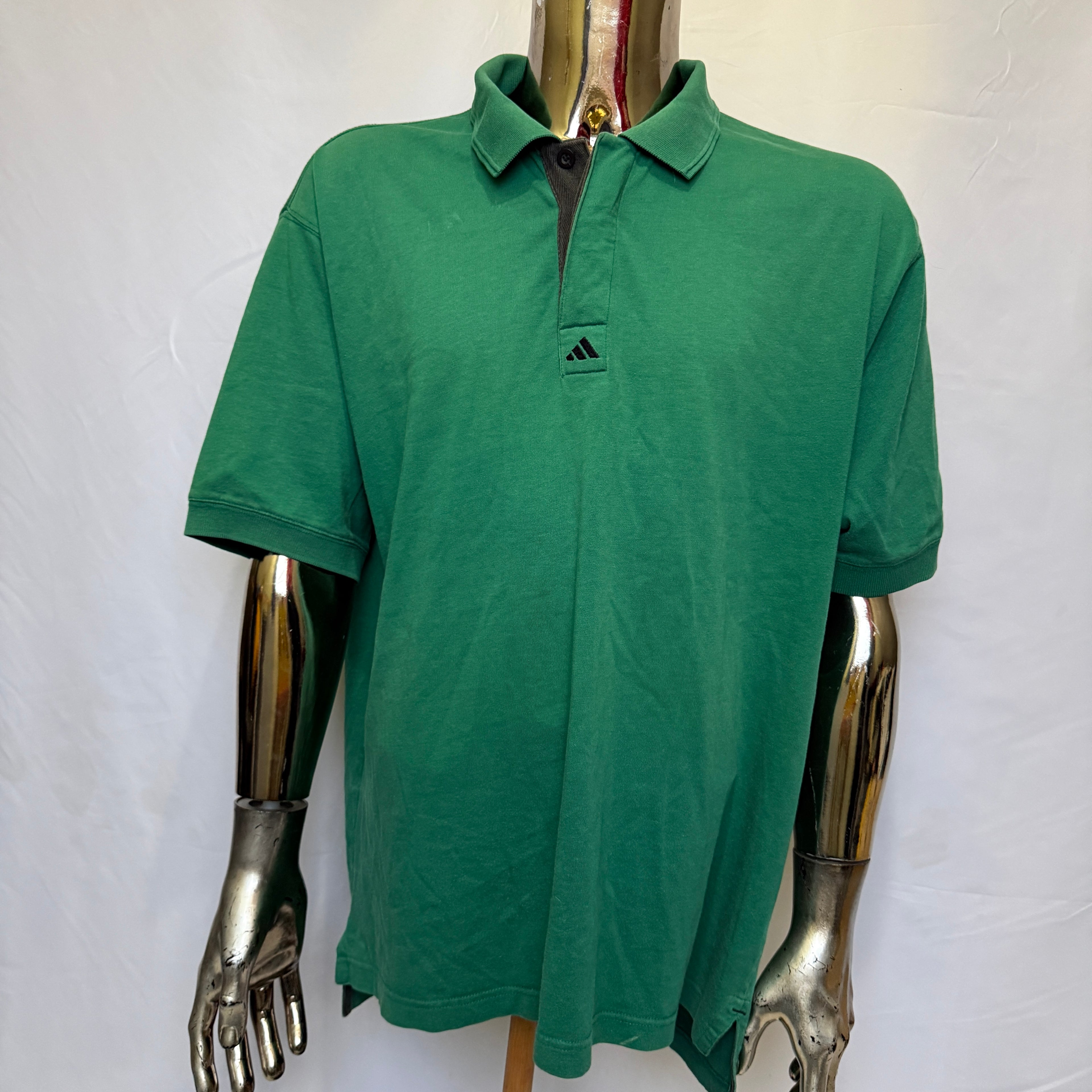 adidas x Equipment Polo Shirt / Polohemd 90er Vintage – Gr. L