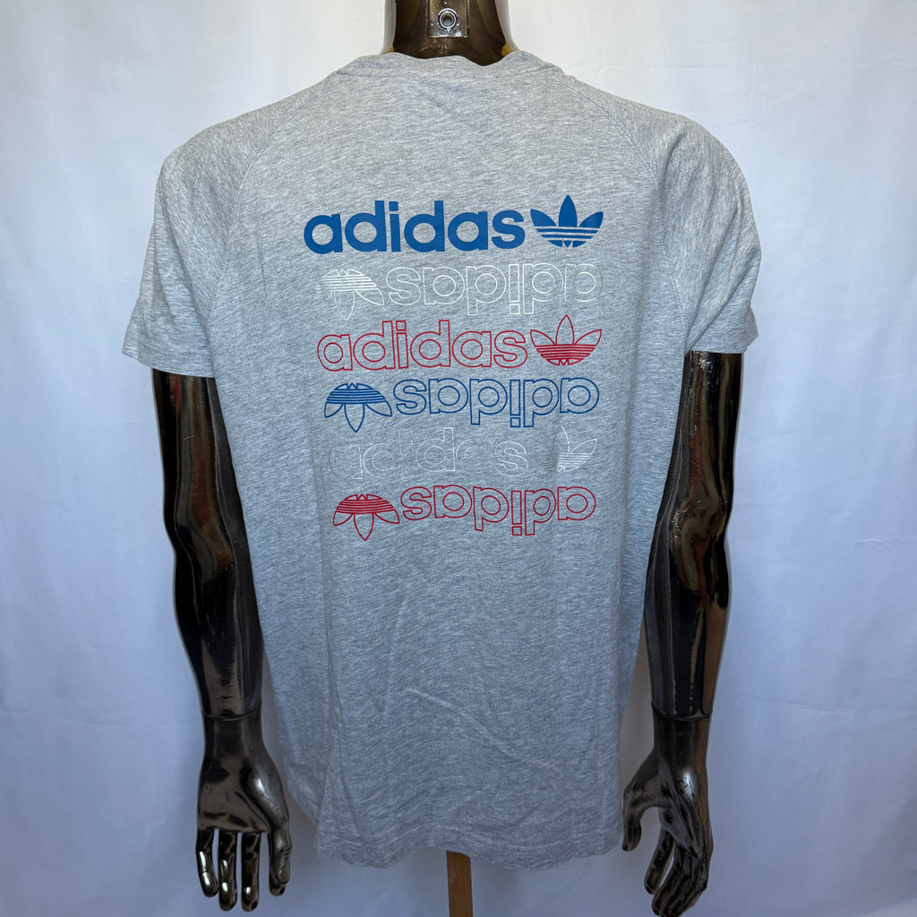 Adidas Originals T-Shirt / Shirt – Classic Logo Style - Retro - Größe M