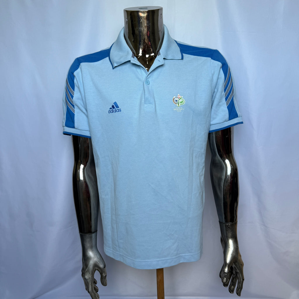 Adidas Polo Shirt – Heim WM 2006 Deutschland – selten / Vintage - Größe M