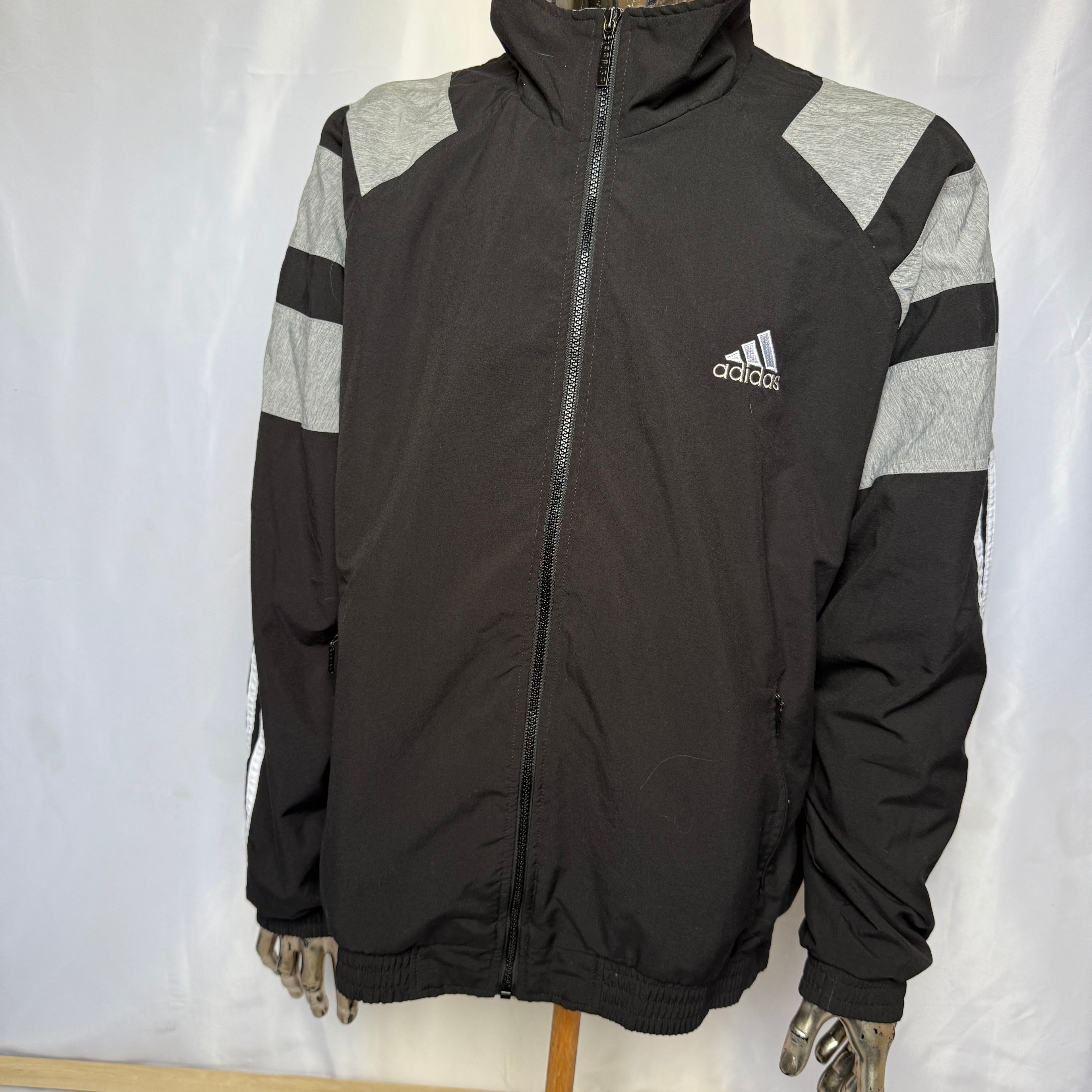 Adidas Windbreaker / Jacke – Retro Style - Größe L