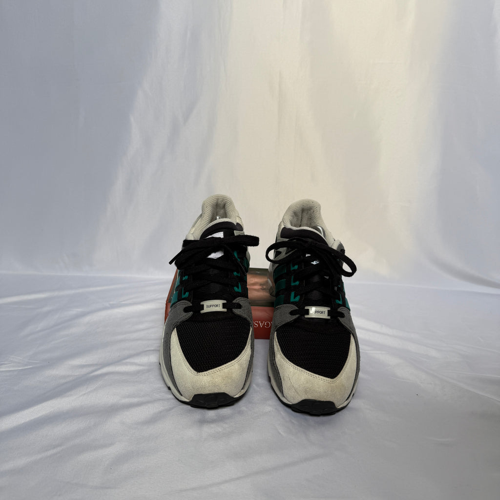 Adidas EQT Support 93 Consortium – Black/Green/White – Größe 44 (US 10,5)