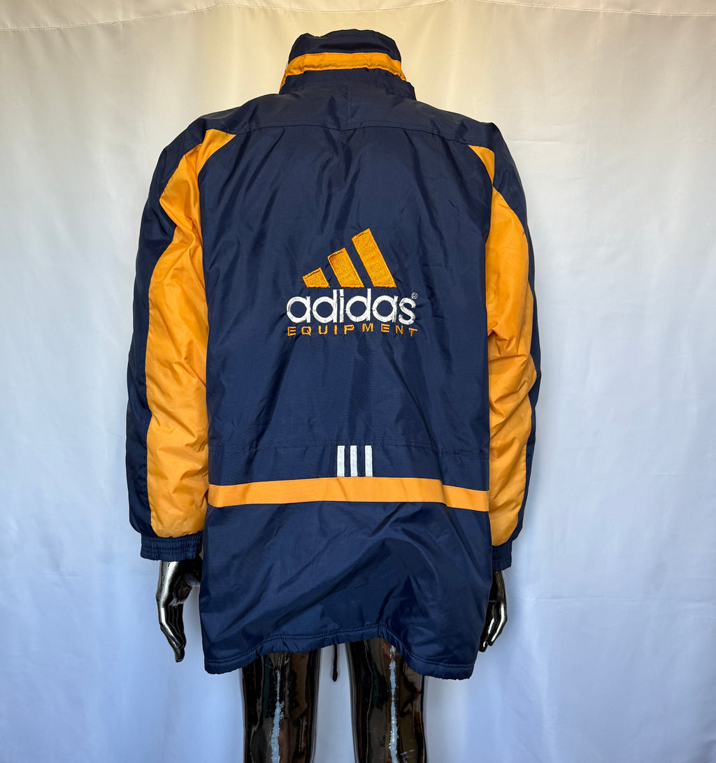 Adidas Equipment Jacke (Winterjacke) – frühe 90er Jahre Vintage - Größe L