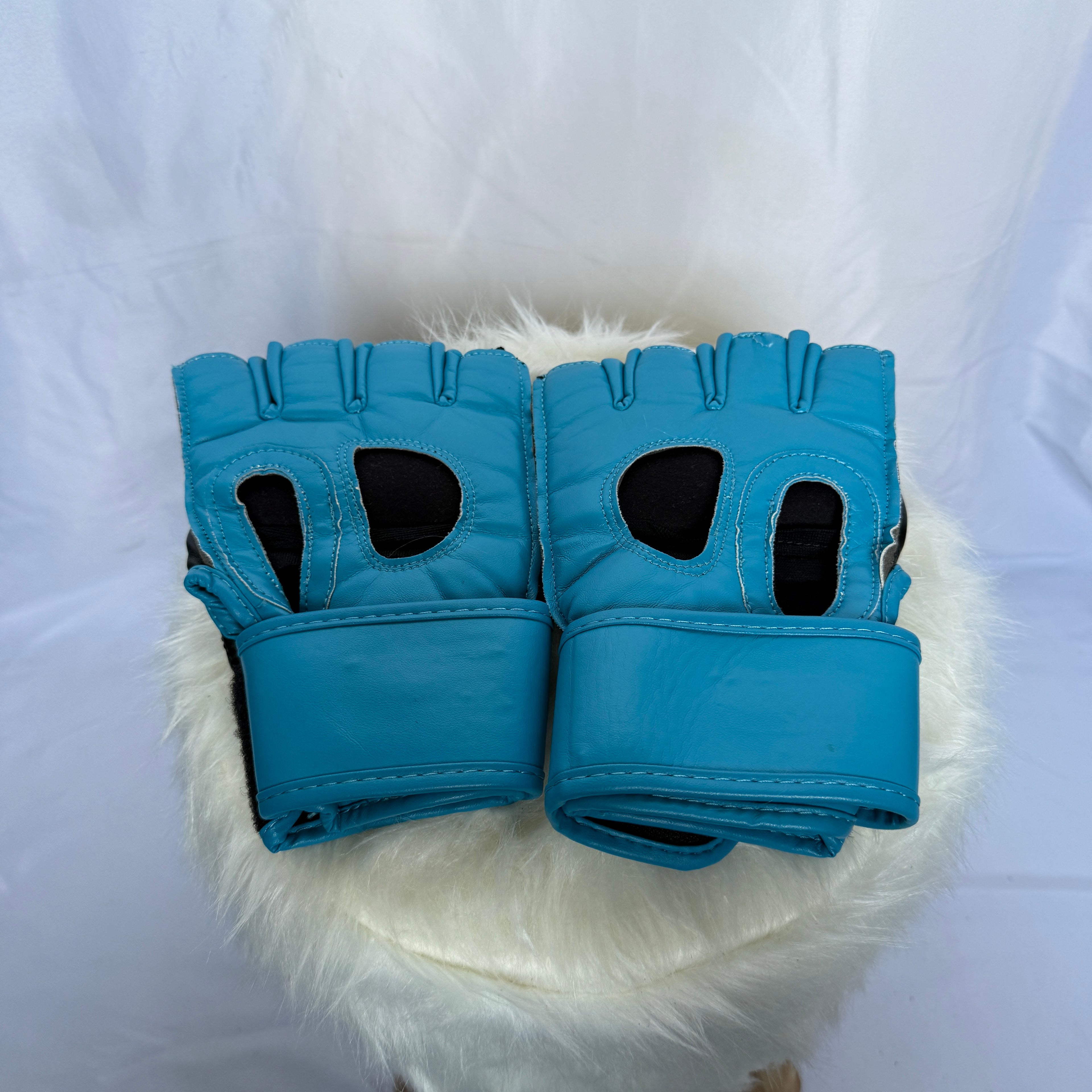 Adidas MMA / Grappling Handschuhe – Schwarz / Türkis