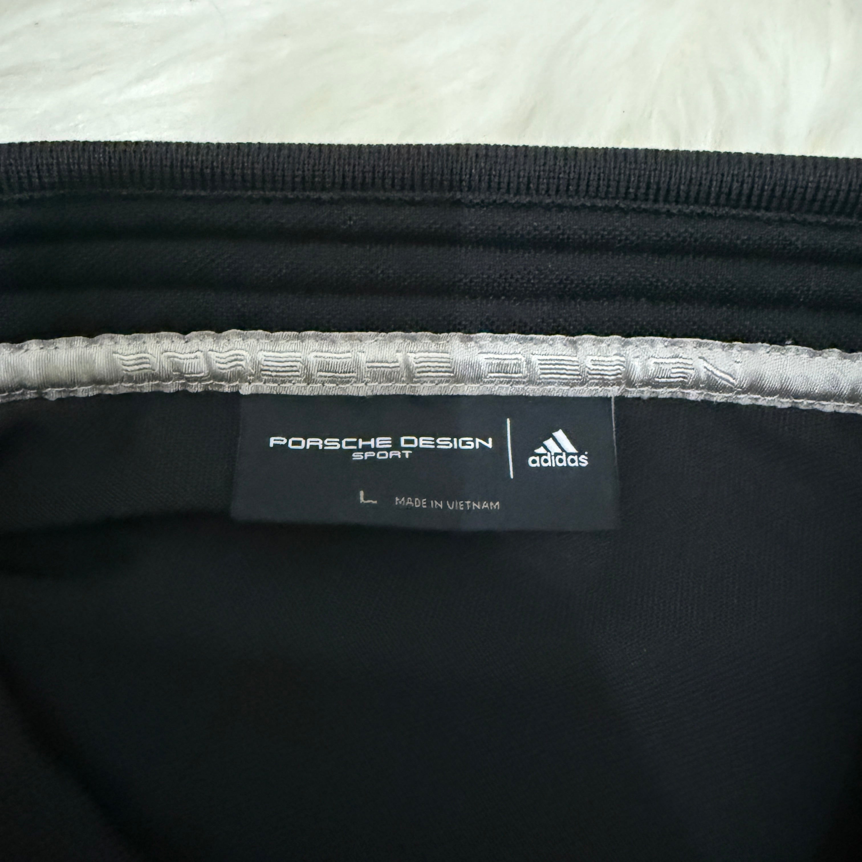 adidas x Porsche Design Sport Polo Shirt / Polohemd – Gr. L