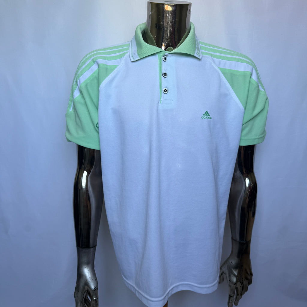 Adidas Equipment Polo Shirt – 90er Jahre Vintage – Größe L