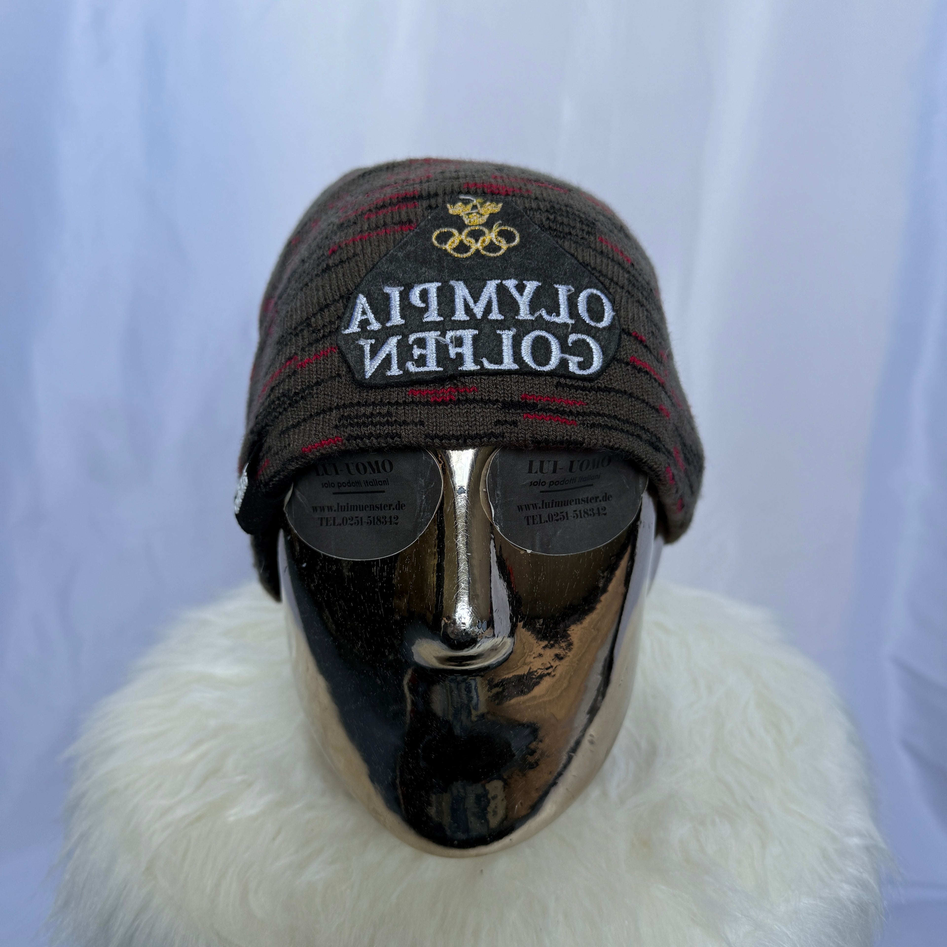 Adidas Olympia Golfen Wendemütze – Retro (Wintermütze)