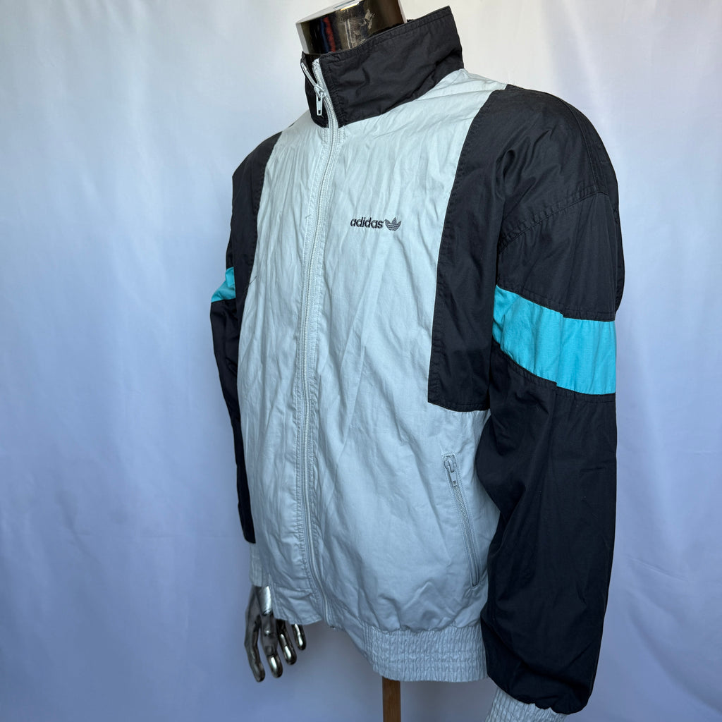 Adidas Track Jacke – 90er Jahre Vintage - Größe S