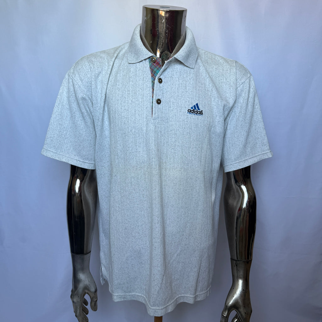 Adidas Equipment Polo Shirt – frühe 00er Vintage - Größe M