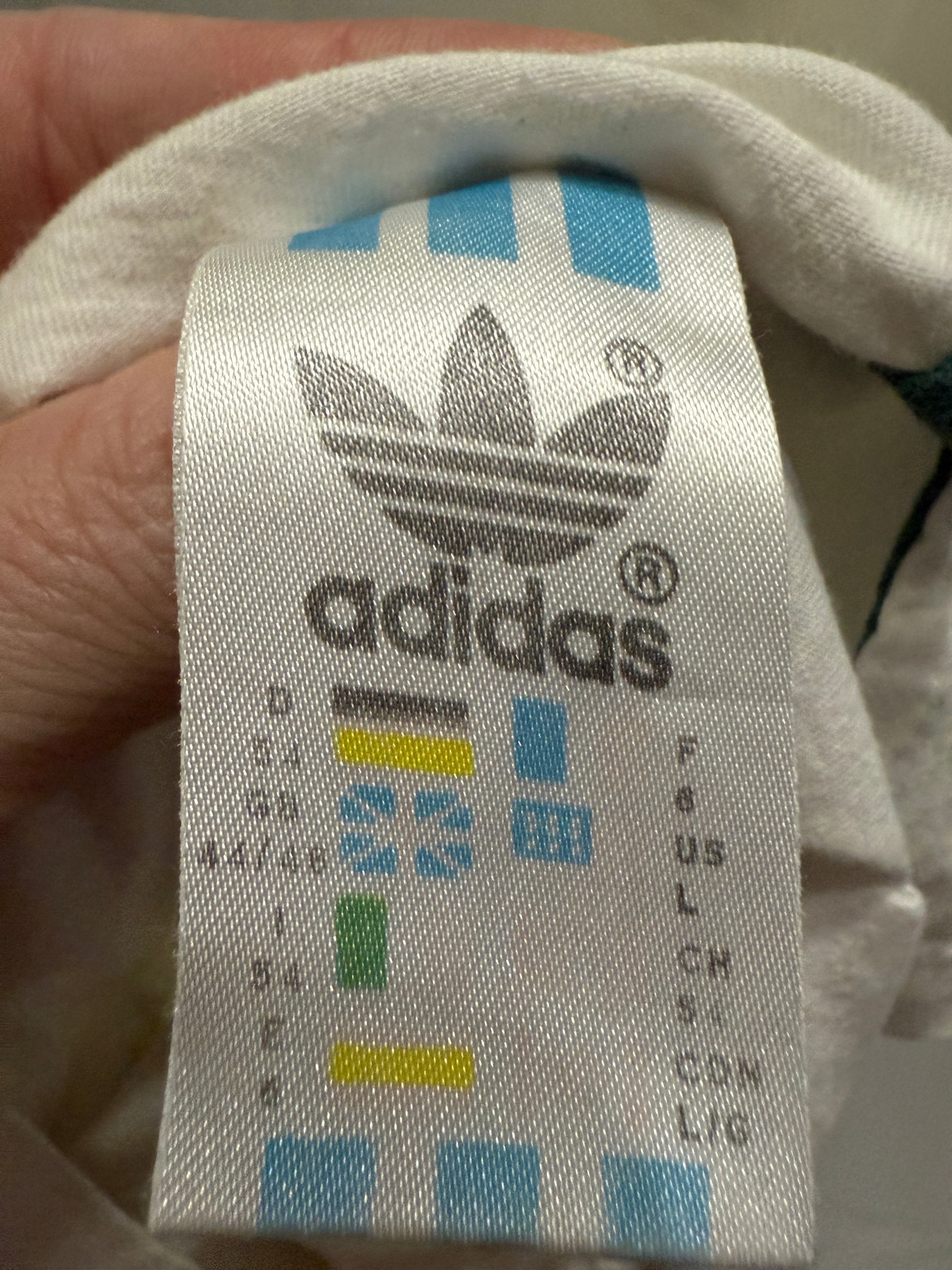 Adidas Originals Polo Shirt – frühe 00er Vintage - Größe L
