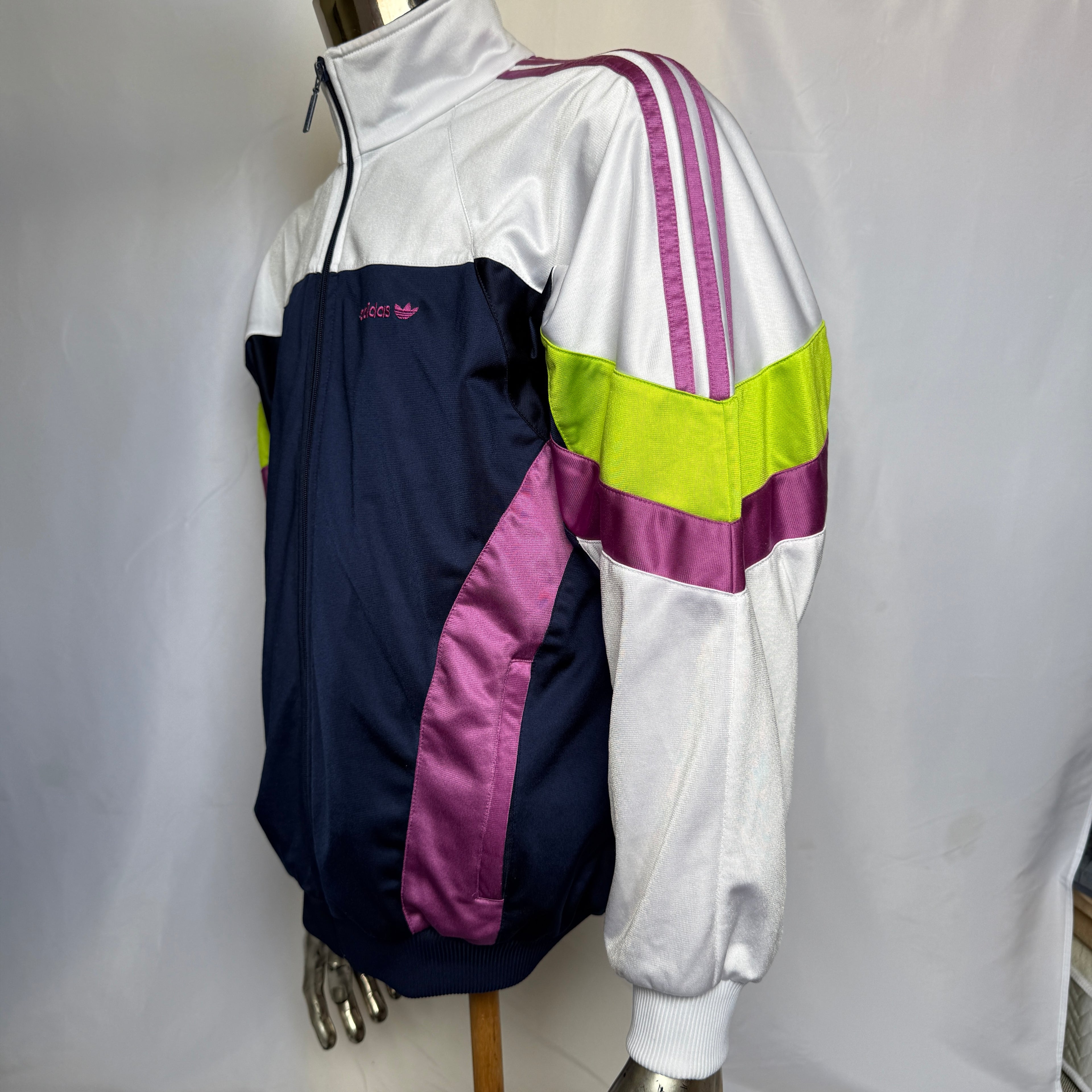 adidas 90er Vintage Track Jacket / Jacke / Windbreaker - Y2K – Gr. S
