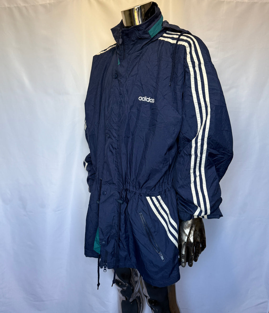 Adidas Jacke (Winterjacke / Herbstjacke) – 90er Jahre Vintage - Größe L