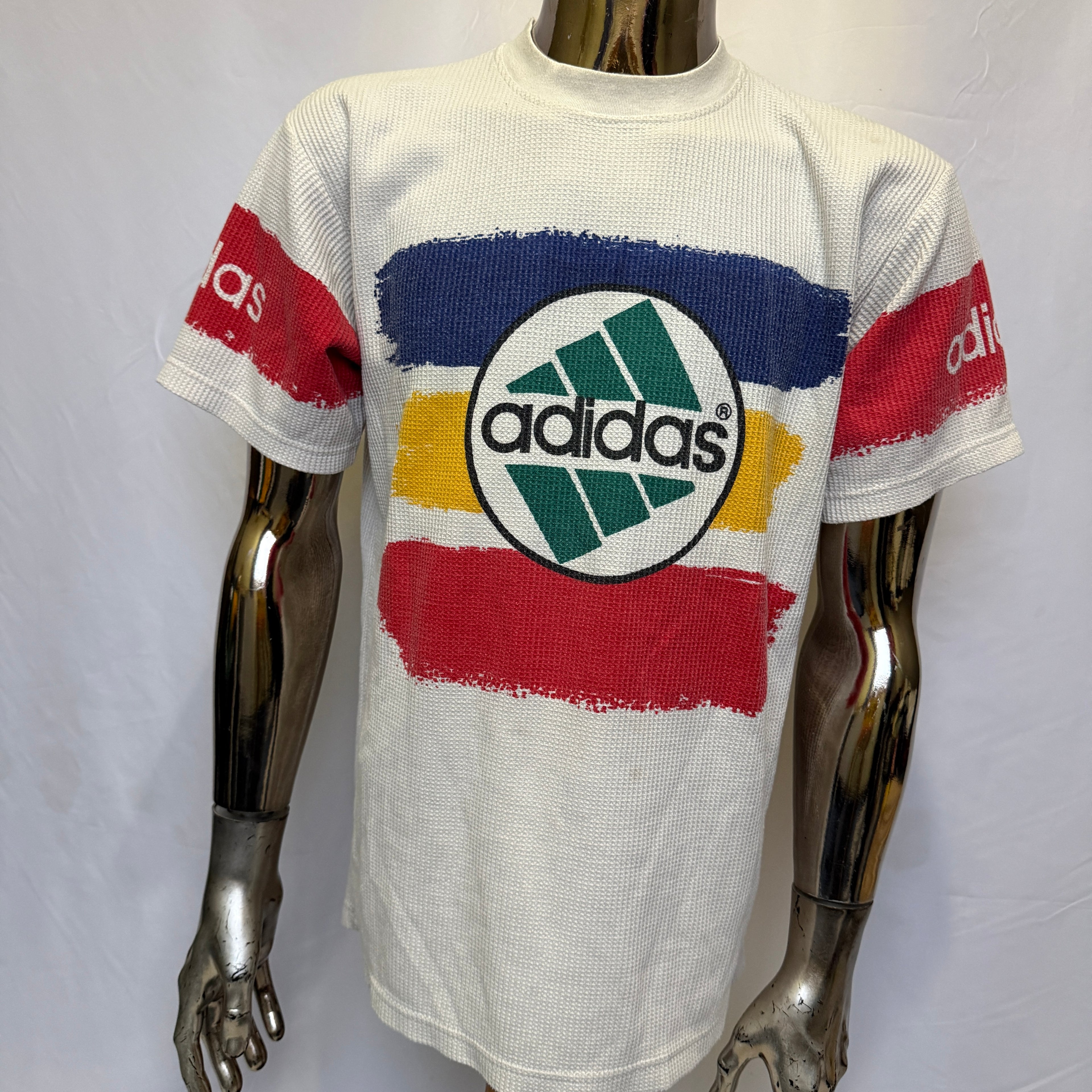 adidas Equipment Logo Shirt 90er Vintage – selten – Gr. L