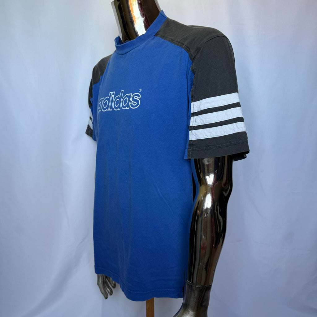 Adidas Originals – Trefoil Backprint – 90er Jahre Vintage - Größe L