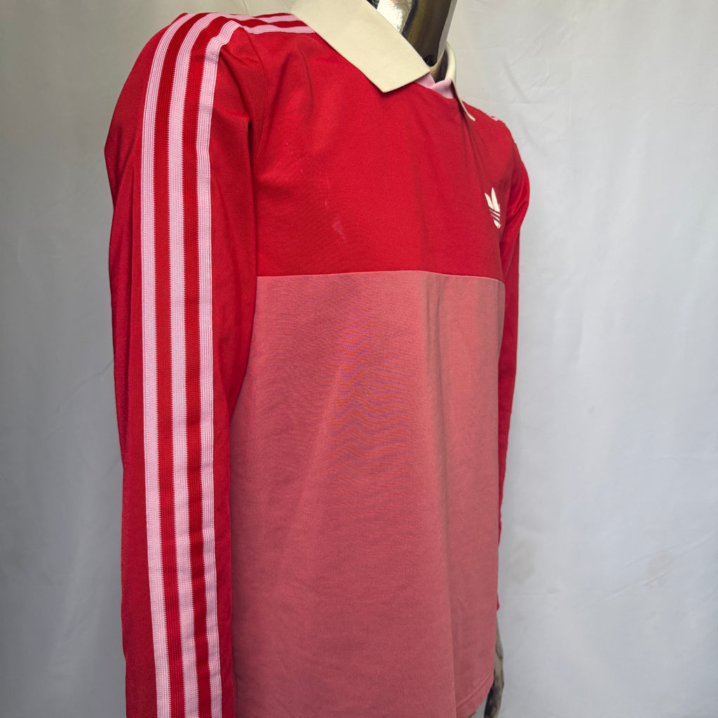 adidas Originals Longsleeve Polo Shirt / Polohemd – Gr. M
