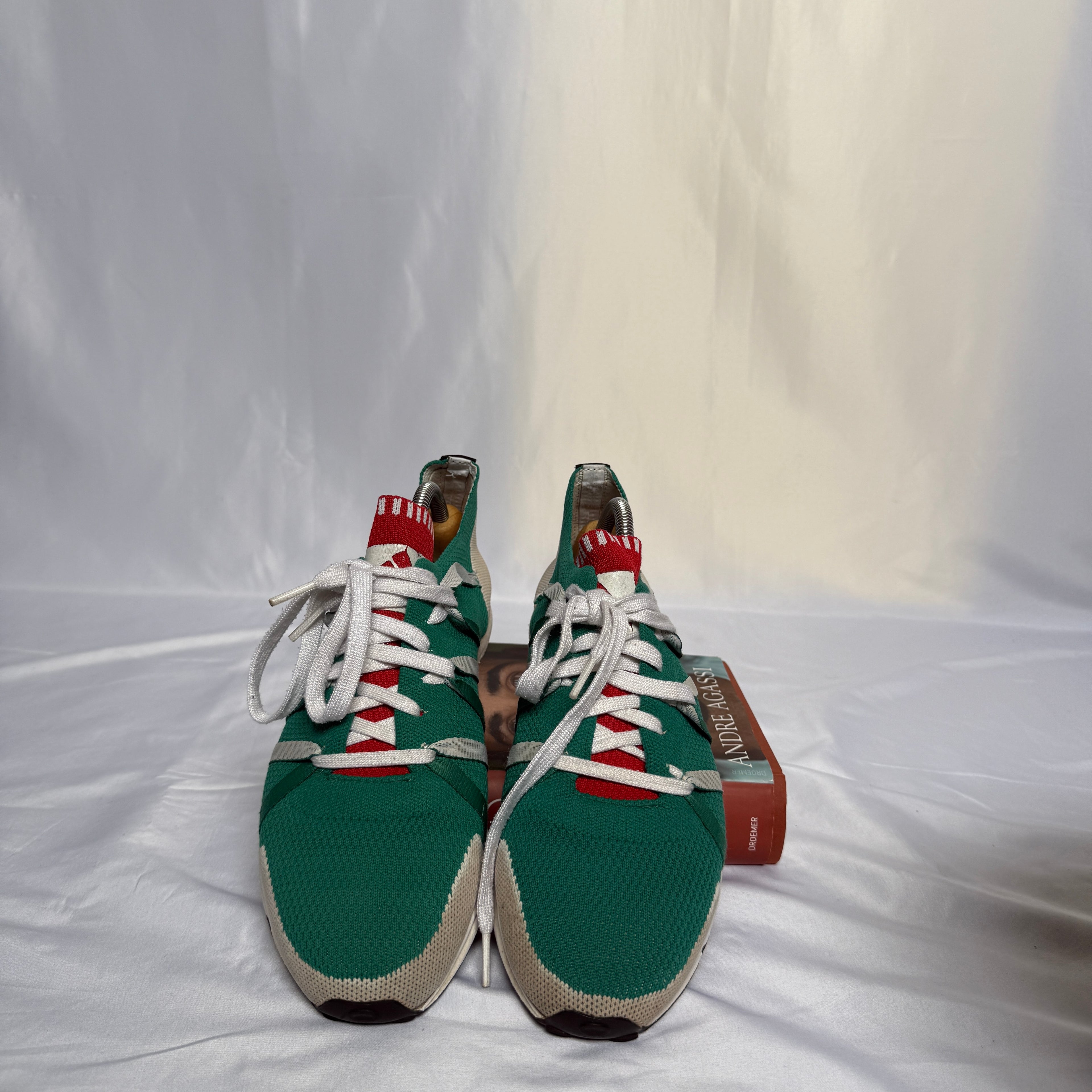 Adidas EQT 2016 – Weiß/Rot/Grün – Größe 42 (US 8,5)