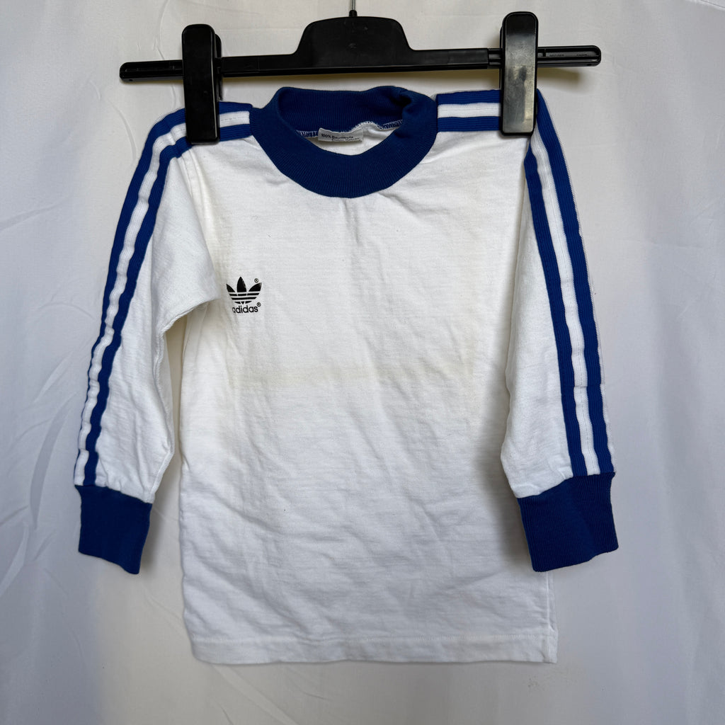 adidas 70er 80er Vintage Shirt – Made in West Germany Rarität – Gr. 00/0