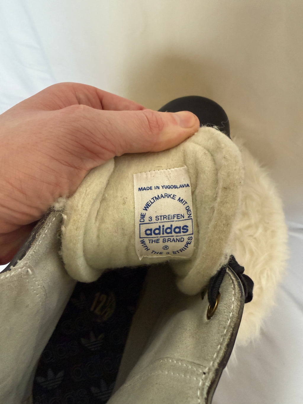 Adidas Schlittschuhe – 70er bis 80er Jahre Vintage - selten / Rarität - Größe 46 1/2