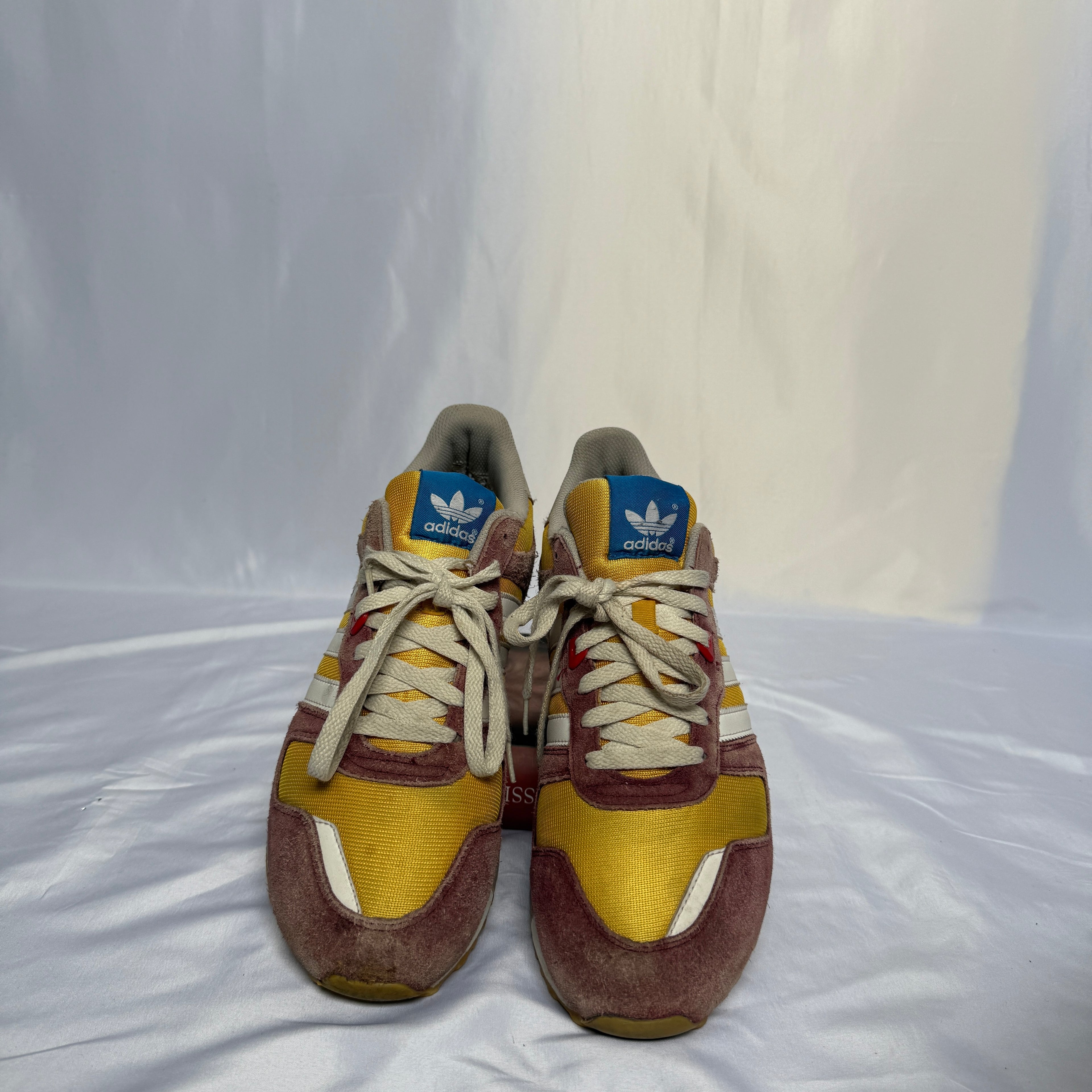 Adidas ZX 5000 Response (2013) – Gelb/Bordeaux/Weiß – Größe 46 (US 11,5)