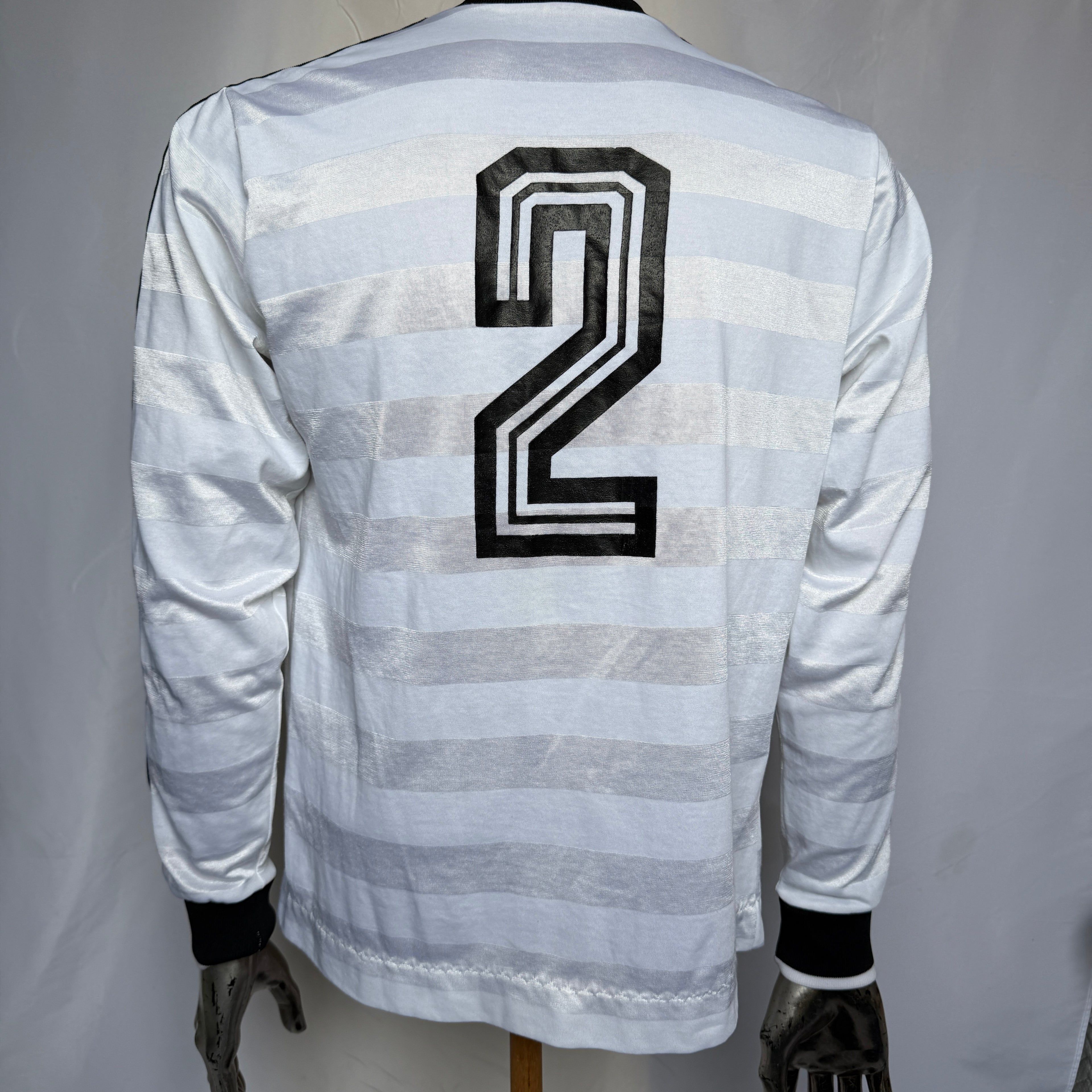 adidas 80er 90er Vintage Football Jersey / Trikot / Shirt – FC Atlantic Vevey – Gr. M