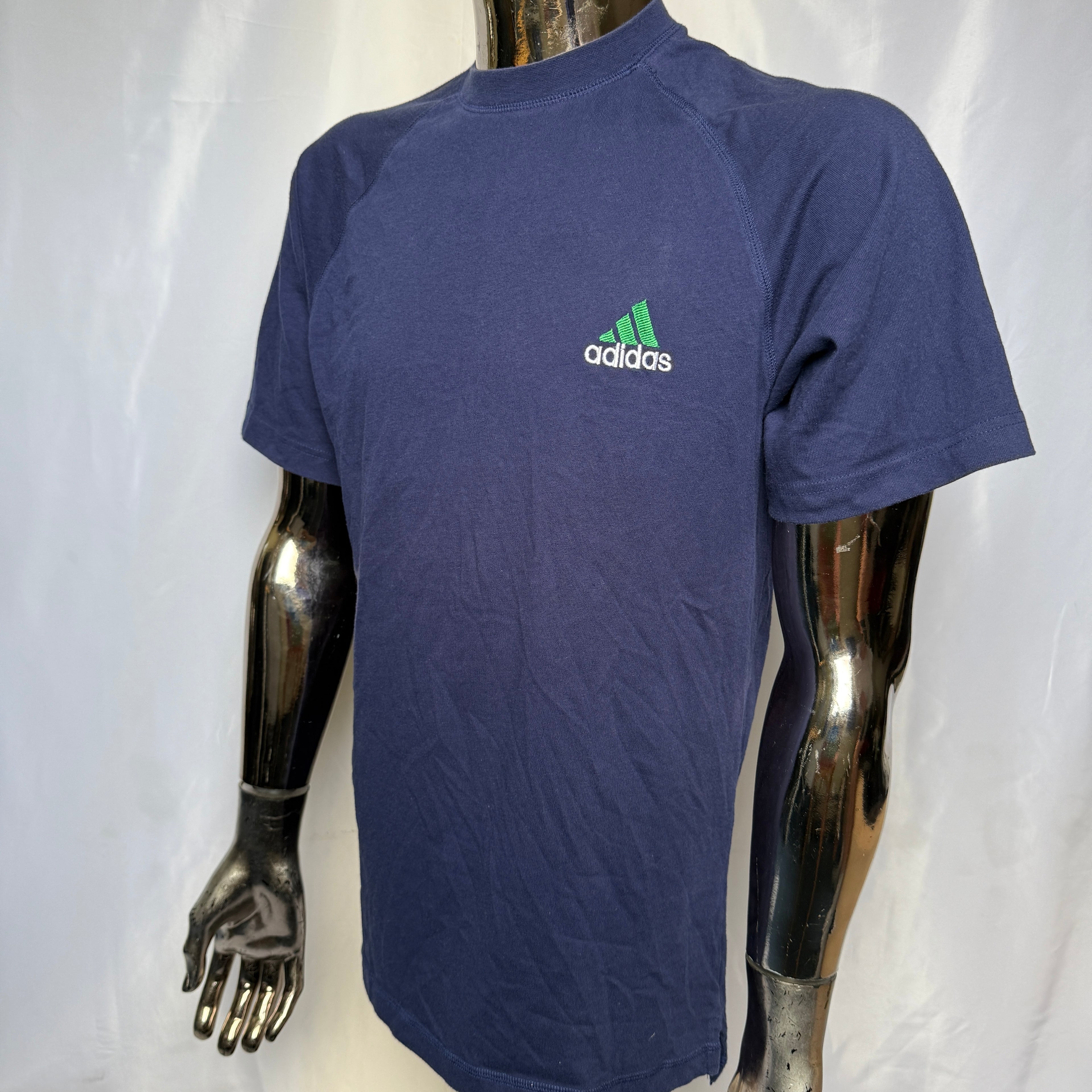 Adidas T-Shirt – späte 90er / frühe 00er Vintage - Größe S