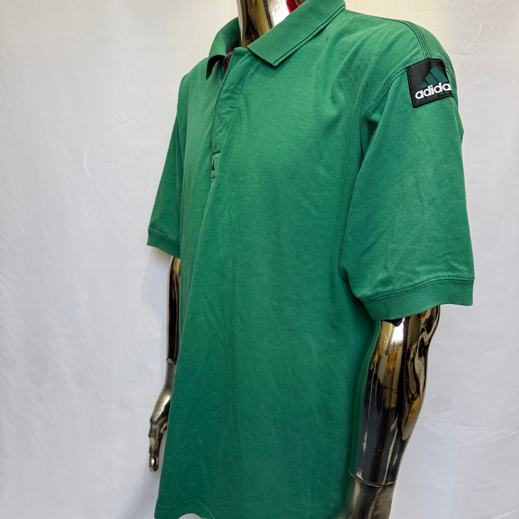 adidas x Equipment Polo Shirt / Polohemd 90er Vintage – Gr. L