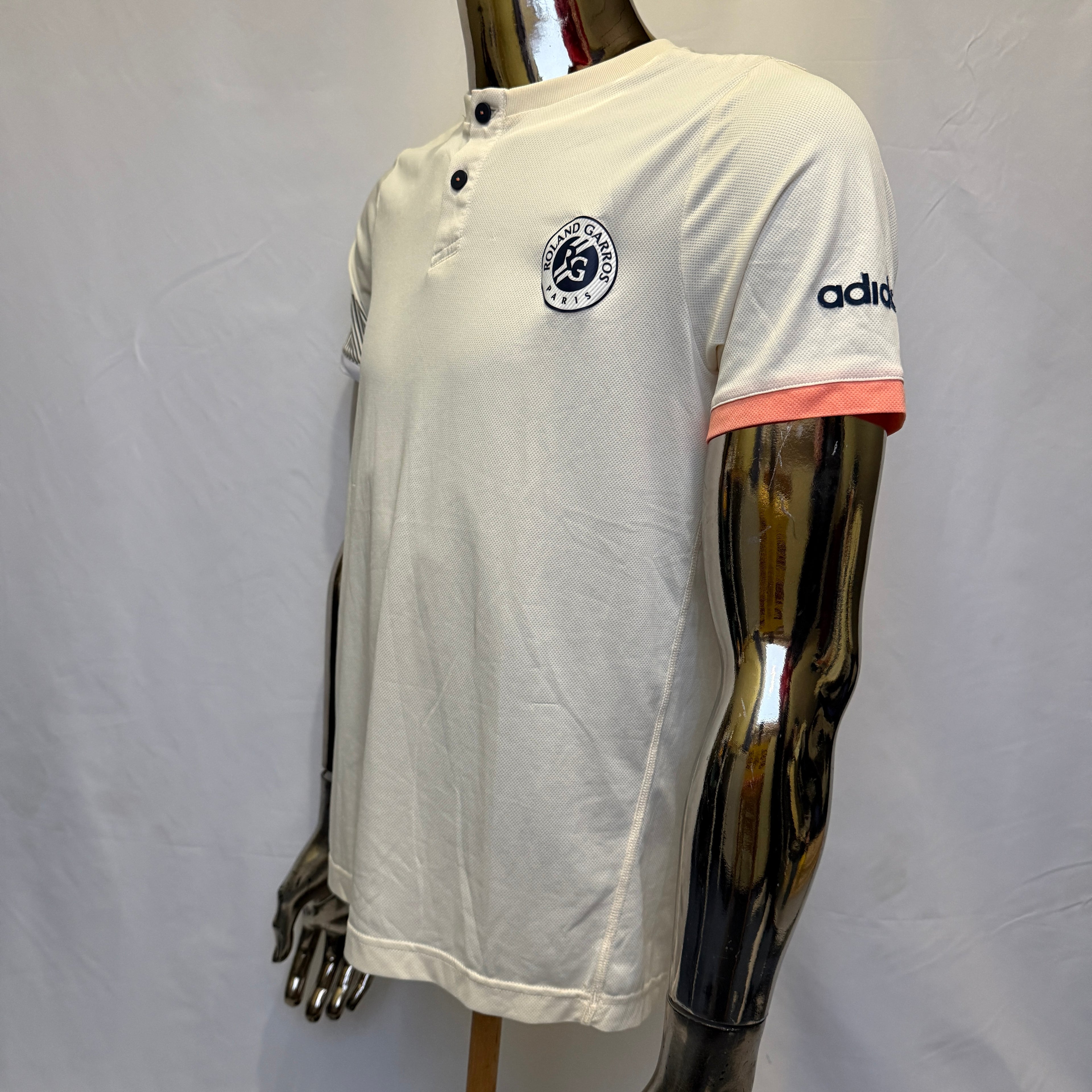 adidas x Roland Garros Tennis Polo / Shirt – Gr. M